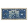 Image 2 : 1937  Five Dollar Bill,  BoC