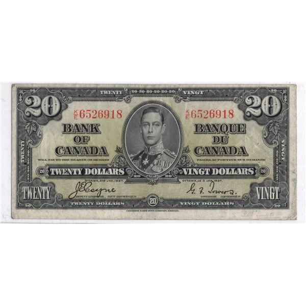 1937 20 Dollar Boc