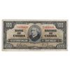 Image 1 : 1937 One Hundred Dollar Bill , Canadian BoC