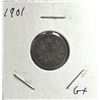 Image 1 : 1901 Canadian Ten Cent Coin