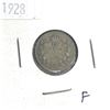 Image 1 : 1928 Canadian Ten Cent Coin