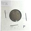 Image 1 : 1936 Canadian Ten Cent Coin