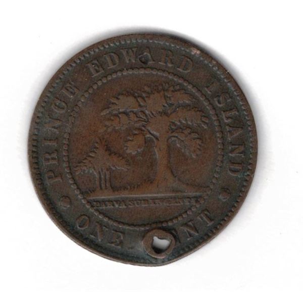 1871 PEI One Cent