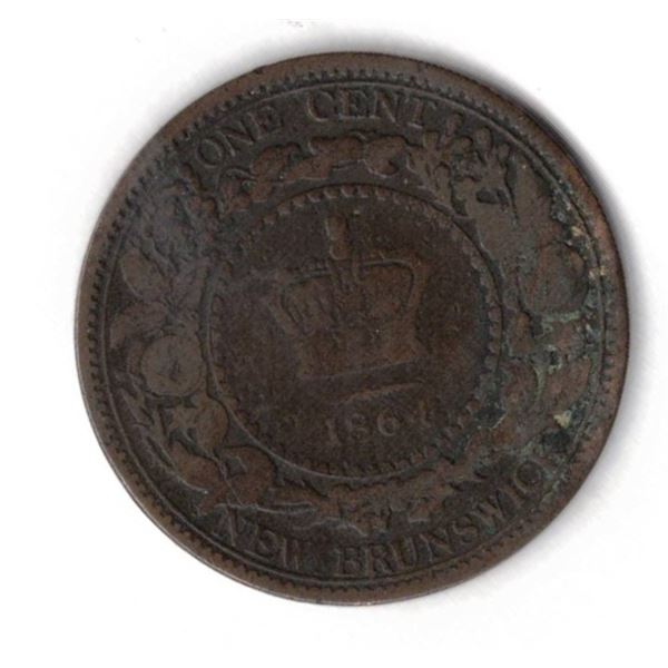 1864 New Brunswick One Cent