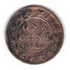 Image 1 : 1888 Canadian Large One Cent Coin