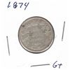 Image 1 : 1874 Canadian 25 Cents