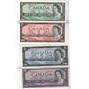 Image 2 : 1954 Set Canadian Bills,  All Face Values in the Set including $1000 bill