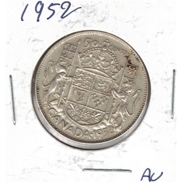 1952 Canadian 50 Cents