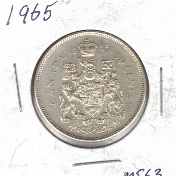 1965 Canadian 50 Cents