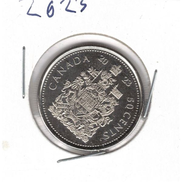 2023 Canadian 50 Cent Coin