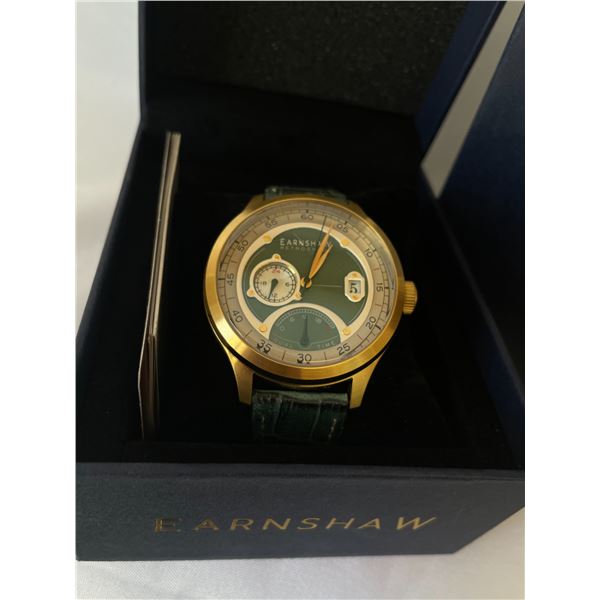 Thomas Earnshaw Retrograde Watch, NEW IN PACKAGING