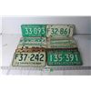 Image 1 : (12) Saskatchewan License Plates - 1960's - 1980's