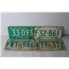 Image 6 : (12) Saskatchewan License Plates - 1960's - 1980's
