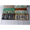 Image 3 : (10) Saskatchewan License Plates - 1960's - 1983
