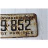 Image 2 : Saskatchewan 1959 License Plate