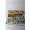 Image 1 : (10) Saskatchewan License Plates - 1960's - 1980's