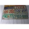 Image 2 : (10) Saskatchewan License Plates - 1960's - 1980's