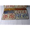 Image 3 : (10) Saskatchewan License Plates - 1960's - 1980's