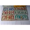 Image 2 : (8) Saskatchewan License Plates - 1960's - 1980's