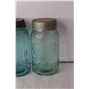Image 2 : (3) Glass Mason Jars - Crown, Perfect Seal