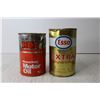 Image 2 : (2) Tins of Motor Oil - Esso, HD7