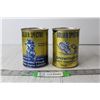 Image 1 : (2x Bid Price) (2) Tins of Golden Spectro Motorcycle Lubricant (Sealed)