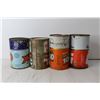 Image 2 : (4) Vintage Tin Cans - Gulf, Sonic
