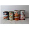 Image 3 : (4) Vintage Tin Cans - Gulf, Sonic