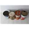 Image 5 : (4) Vintage Tin Cans - Gulf, Sonic