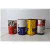 Image 2 : (4) Vintage Tins - Esso, Gulf, HD7
