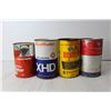 Image 3 : (4) Vintage Tins - Esso, Gulf, HD7