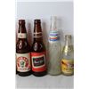 Image 3 : (6) Vintage Glass Bottles - Pepsi, Fanta