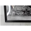 Image 3 : Framed Harley Davidson Photo - 12 1/2" x 16"