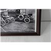 Image 2 : Framed Vintage Photo of Cars - 12 1/2" x 16"