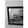 Image 5 : Framed Vintage Photo of Cars - 12 1/2" x 16"
