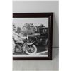Image 2 : Framed Vintage Harley Davidson Photo - 12 1/2" x 16"