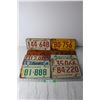 Image 1 : (10) Saskatchewan License Plates - 1960's - 1970's