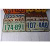 Image 3 : (10) Saskatchewan License Plates - 1960's - 1980's