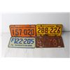 Image 5 : (10) Saskatchewan License Plates - 1960's - 1980's