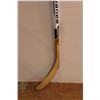 Image 2 : Campbells Chunky Soup Giveaway Hockey Stick - Wendel Clark Signed (Not Authenticated)