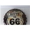 Image 4 : Route 66 US Metal Bottlecap Wall Sign