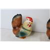 Image 5 : (2) Vintage Ceramic Roosters (Made in Japan)