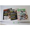 Image 1 : (3) Sports Magazines (2) 1967 (1) 1971 Joe Namath