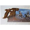 Image 2 : Western Scene Painted Hand Saw