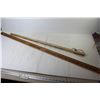 Image 8 : Luckenbach Texas General Store 48" Wooden Measuring Stick - Northern Border Pipeline Wooden Yard Sti