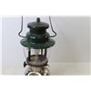 Image 3 : Coleman 247 Lantern Stamped 1945 Nickle Plated Bottom (lamp glass damaged)