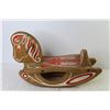 Image 4 : Vintage Wooden Rocking Horse