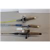 Image 5 : * (3)Rods (2) Reels - Vintage Fishing Rods Bronson 