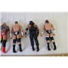 Image 4 : (6) 2000s Wrestling Action Figures - Nash, HHH, Roman Reigns, Bautista