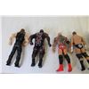 Image 5 : (6) 2000s Wrestling Action Figures - Nash, HHH, Roman Reigns, Bautista